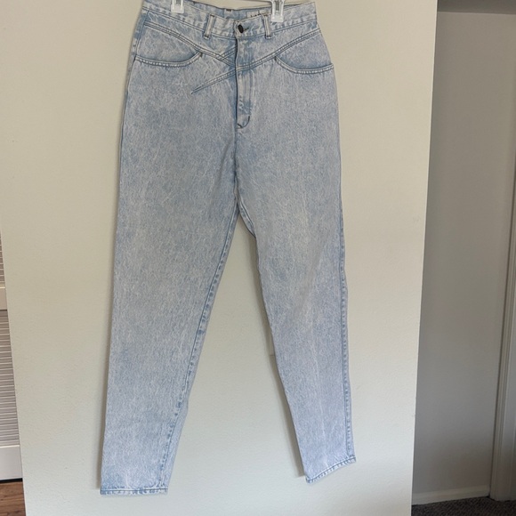 VINTAGE Lawman Light Wash High Rise Cotton Women's Jeans size 13 - Picture 1 of 7